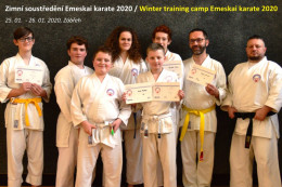 Zimn&iacute; soustředěn&iacute; 2020 Emeskai karate